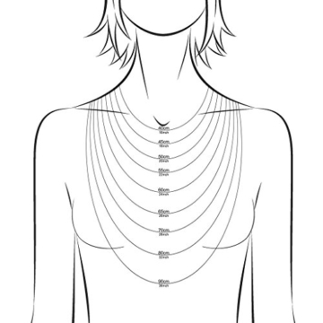 Amberta 925 Sterlingsilber 18K Vergoldet Damen-Halskette - Panzerkette - 1.3 mm - Verschiedene Längen: 40 45 50 55 60 70 cm - 