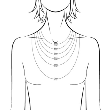 Amberta 925 Sterlingsilber 18K Vergoldet Damen-Halskette - Panzerkette - 1.3 mm - Verschiedene Längen: 40 45 50 55 60 70 cm - 