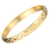 AnaZoz Modeschmuck Aramband 18K Gold Plattiert Armreifen für Damen Frauen -