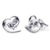 B.Catcher Damen Ohrringe Set mit Herz Ohrstecker Basic 925 Sterling Silber Zirkonia mit Etui damen Schmuck -