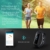 Bluetooth Fitness Tracker, Omorc Sport Armband I5 Plus SmartWatch OLED Uhr Aktivitätstracker smart bracelet mit Schlafmonitor, Schrittzähler, Kalorienzähler, SMS Anrufe Reminder für iPhone Samsung iOS und Android Smartphones – Schwarz - 