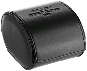 Breitling Herren TRANSOCEAN (mineralölunternehmen) 43 mm Chronograph Stahl Armband und Fall Automatische schwarz Zifferblatt Armbanduhr a1931012-bb68 - 