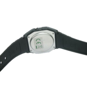 Casio Collection – Unisex-Armbanduhr mit Digital-Display und Resin-Armband – F-91W-1YER - 