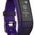 Garmin vívosmart HR+ Fitness-Tracker - GPS-fähig, Herzfrequenzmessung am Handgelenk, Smart Notifications Purple, M - L, 010-01955-31 -
