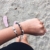 Happiness Boutique Damen Offener Armreif Silberfarbe Titan | Armband Minimalist Armschmuck für Frauen - 