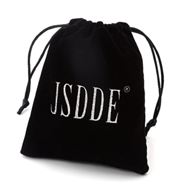 JSDDE Uhren,Vintage Damenmode ?Whatever, I'm late anyway? Graviert Illusion Damenuhr Quarzuhr Armbanduhr(Weiss) - 