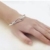StillCool® shifashionshop Damen Schmuck Silber Kette Armband Armreif Armbänder - 