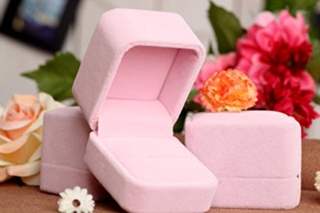 VEVI Damen Funkeln Rose Gold Blatt Form Roségold Ohr - manschette Ohrringe für Frauen Mädchen Party - 