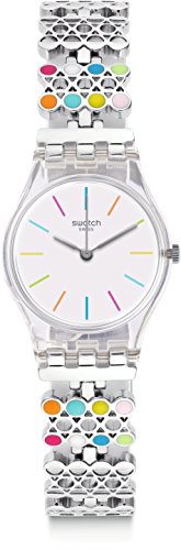 Swatch Damenuhr Digital Quarz mit Plastikarmband – LK368G -