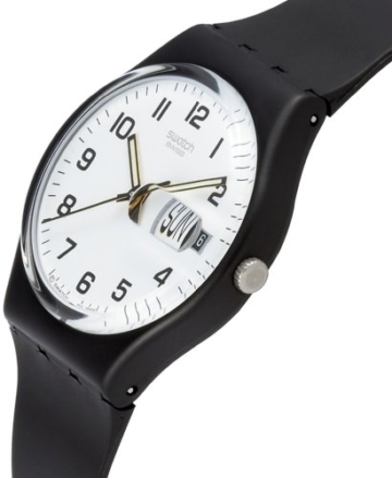Swatch Herrenuhr Analog Quarz mit Plastikarmband – GB 743 - 