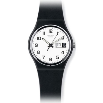 Swatch Herrenuhr Analog Quarz mit Plastikarmband – GB 743 - 