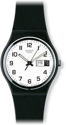 Swatch Herrenuhr Analog Quarz mit Plastikarmband – GB 743 -