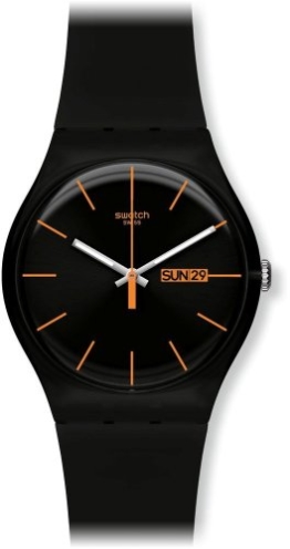 Swatch Unisex-Armbanduhr Analog Plastik SUOB704 -