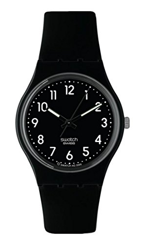 Swatch Unisex-Uhr Analog Quarz mit Plastikarmband – GB247R -