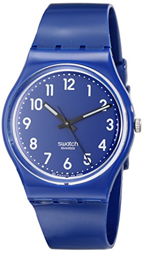 Swatch Unisex-Uhr Analog Quarz mit Plastikarmband – GN230 -