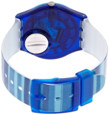 Swatch Unisex-Uhr Analog Quarz mit Plastikarmband – GN237 - 