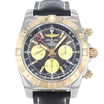 Breitling Chronomat 44 GMT cb042012/BB86–743P Gold & Stahl automatische Herren Armbanduhr - 3