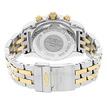 Herren-Armbanduhr 41 mit automatischem Uhrwerk und 18K rotgoldenem und silberfarbenem Zifferblatt. - 3