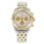 Herren-Armbanduhr 41 mit automatischem Uhrwerk und 18K rotgoldenem und silberfarbenem Zifferblatt. - 1