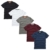 Charles Wilson 5er Packung Einfarbige T-Shirts mit Rundhalsausschnitt (3X-Large, Basics) - 1